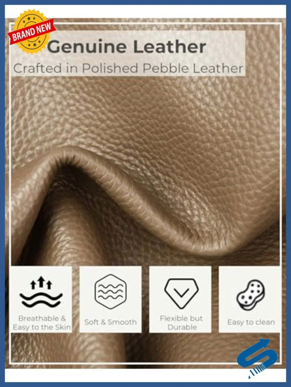 Genuine Leather Hobo Bag for Women Slouchy Shoulder Tote Work Handbag with